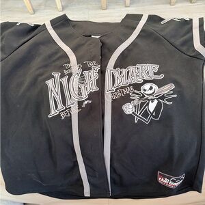 Disney Black and White - Nightmare Before Christmas - Zero Jersey - unisex